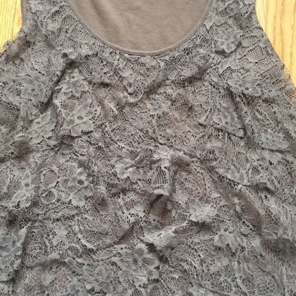 Two Express Lace Ruffle Tanks - Picture 7 of 7